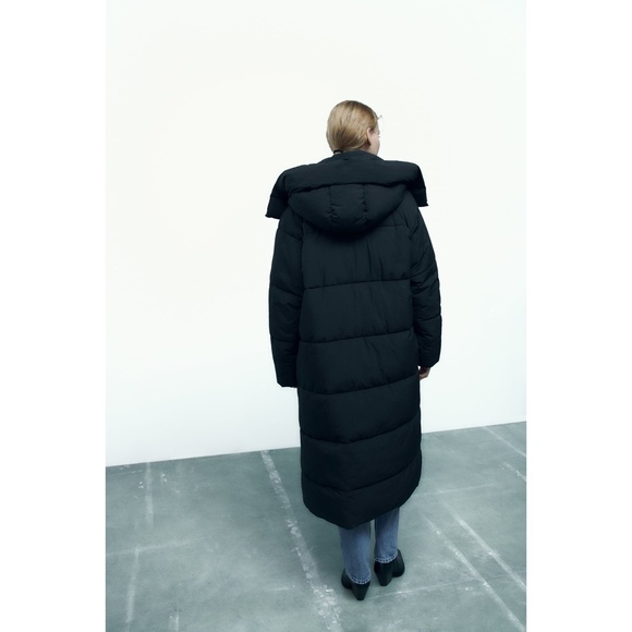 Zara Extra Long Puffer 2022/2023 NWT - Picture 4 of 4